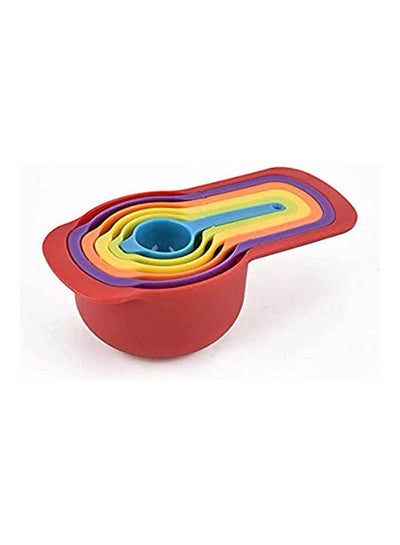 Buy Multi Color Polypropylene - Measuring Cups & Jugs Multicolour 23 x 11 x 5.3cm in Egypt