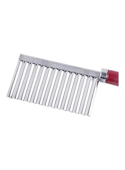 اشتري Stainless Steel Potato Waves Cutter Cooking Tools Red في مصر