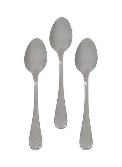 Buy Stainless Steel Tea Spoon 12 Psc Silver in Egypt