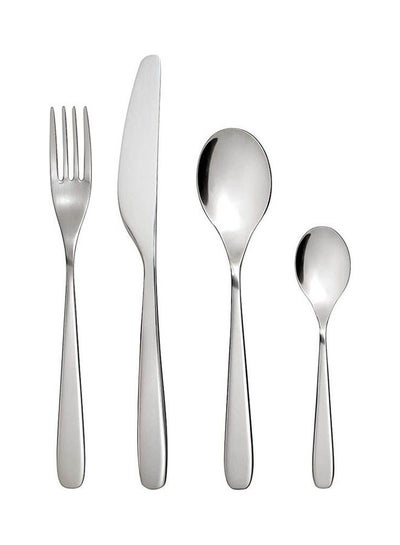 Buy 24 Piece Cutlery Set Silver in Egypt