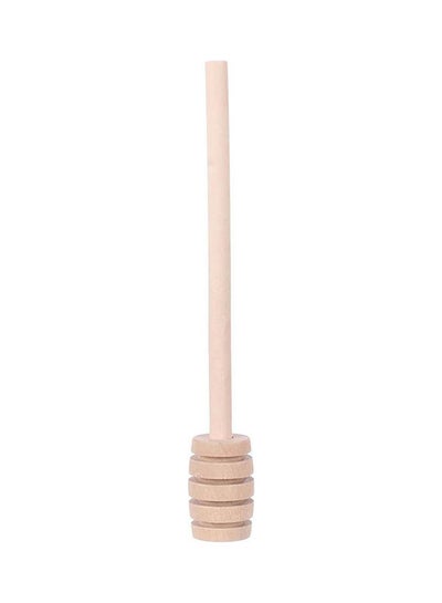 Buy Wooden Honey Spoon 3 Pieces Beige in Egypt