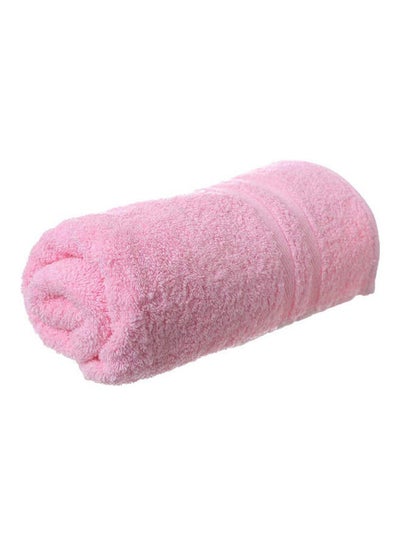 Buy Face Towel With 1 Line Pink 50x30cm in Egypt