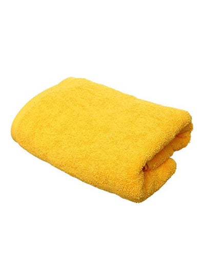 اشتري Bath Towels Yellow 50x100cm في مصر