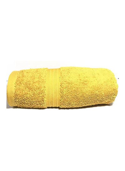 Buy Bath Beach Towel Yellow 50x100cm in Egypt