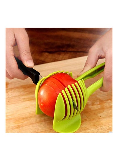 اشتري Onion Slicer And Tomato Cutter Tool Green في مصر