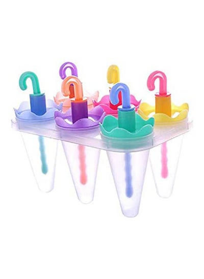 Buy Classic Pop Ice Bar Maker Plastic Popsicle Mold Multicolour in Egypt