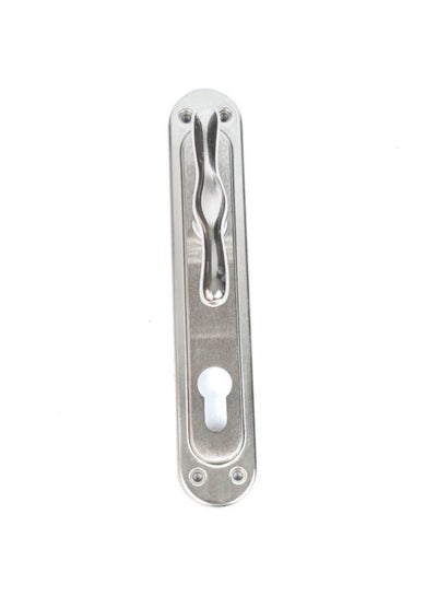 Buy Turkish 1 2 Cylinder Door Handle Silver in Egypt