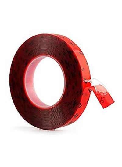 Buy Reusable Washable Adhesive Gel Magic Tape Strong Adhesive Red in Egypt