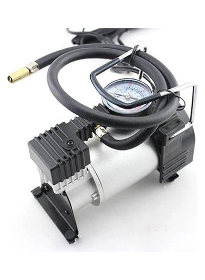 Buy Car Pump Dc 12V-13.5V Auto Tire Tyre Inflator Air Compressor Portable Metal in Egypt