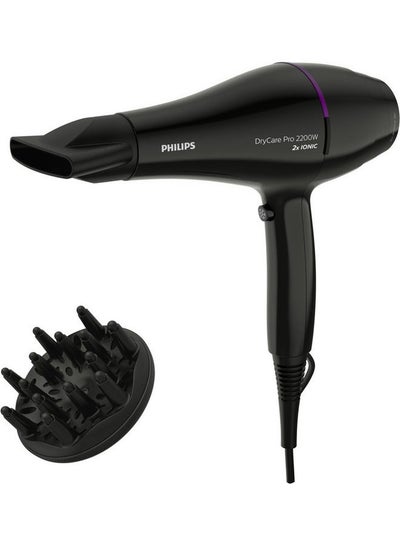 Buy DryCare Pro Hair Dryer BHD274/03, 2 Years Warranty Black in UAE