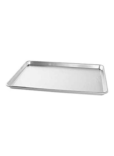 اشتري Aluminum Baking Tray Deep Silver 33 x 24 x 2.5cm في مصر