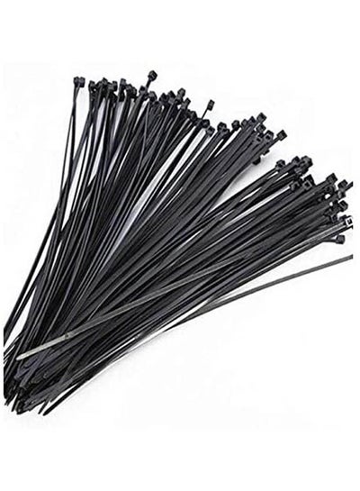 Buy Plastic Drawstring Bag 100 Pcs - 20Cm Black in Egypt