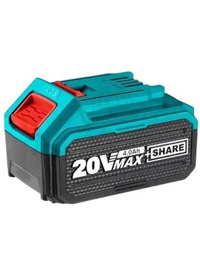 Buy Battery Pack 20 V 4.0 Ah Lithium Ion Item Green 14 x 7.6 x 7cm in Saudi Arabia