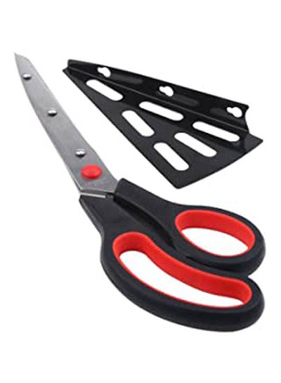 Buy Pizza Scissor With Slicer Multicolour in Egypt