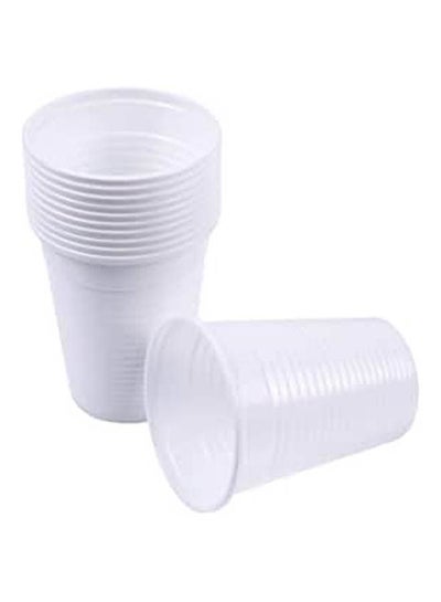 اشتري Plastic Cup 6 Ounce 1000 Pieces White في مصر