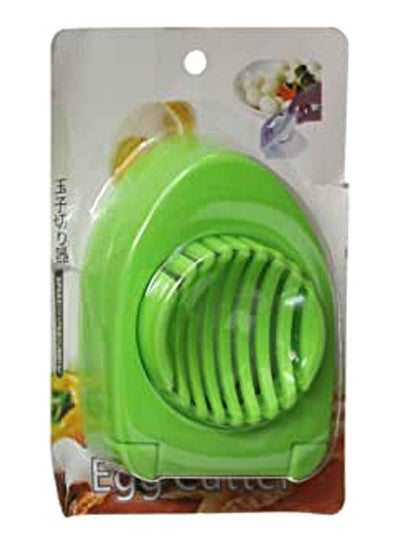 اشتري Plastic Egg Slicer With Label & Shrink Film Green في مصر