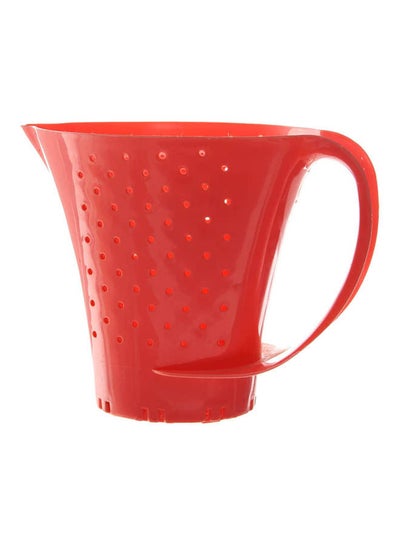 Buy Plastic Rice Strainer Cup Shape Watermelon Red in Egypt