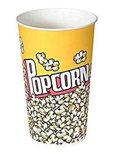 Buy Popcorn Cup 4 Pcs Multicolour 500ml in Egypt