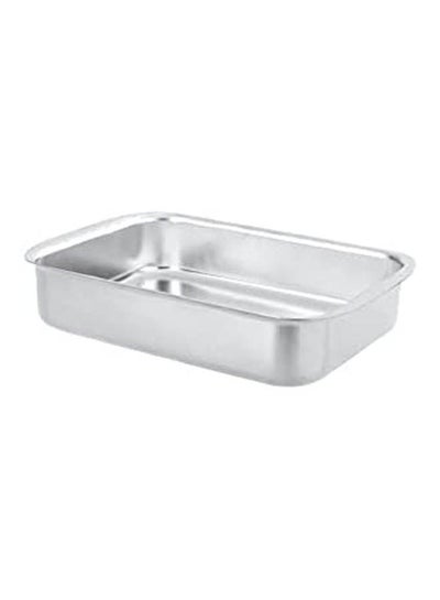 Buy Rectangular Aluminium Tajine 3 Silver in Egypt