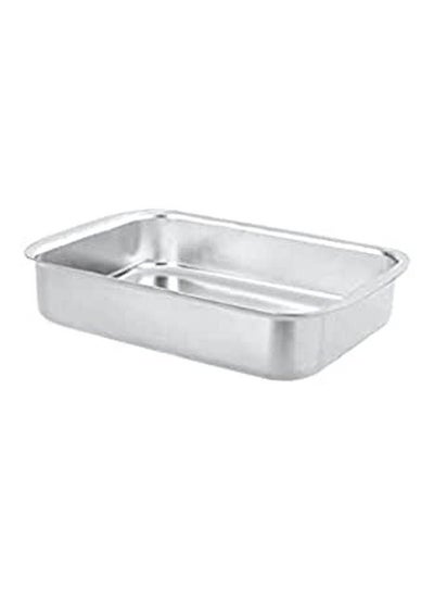 اشتري Rectangular Aluminium Tajine 2 Silver في مصر