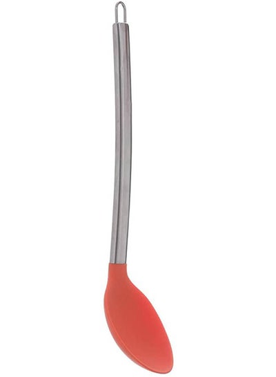 Buy Cooking Spoon With Stainless Steel Handle Red in Egypt