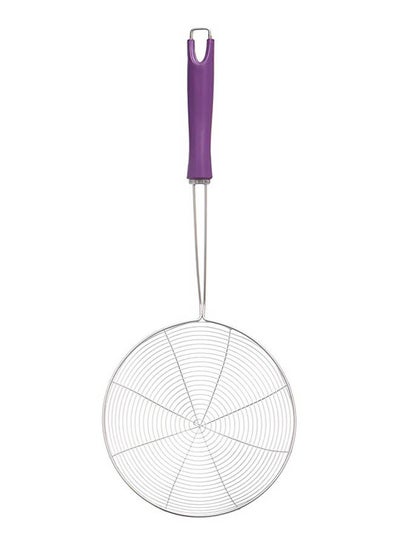 Buy Oil Colander Metal Purple 20cm in Egypt