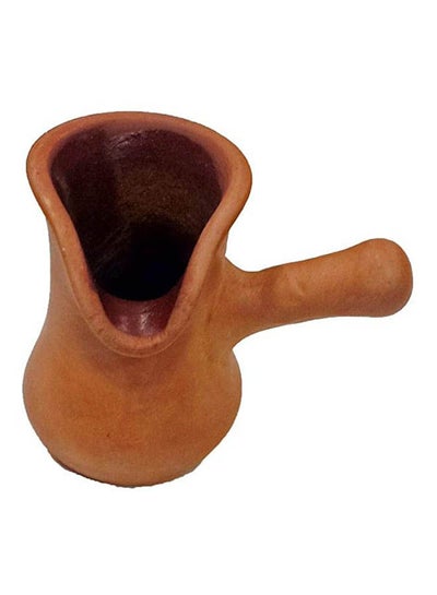 Buy Coffee Pot Stoneware 1 Cup Brown in Egypt