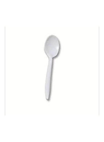 Buy Disposable Spoons 25 Pieces White in Egypt