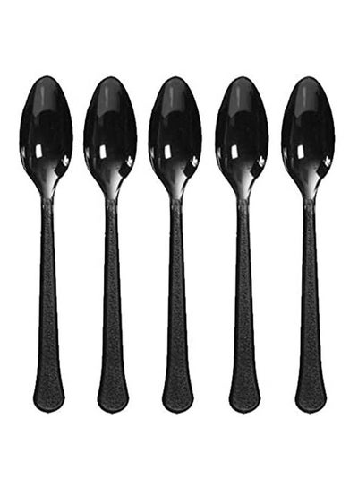 Buy Jet Heavy Spoons 20Pcs Black in Egypt