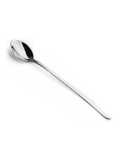 اشتري Stainless Steel Long Handle Spoon Silver 6inch في مصر