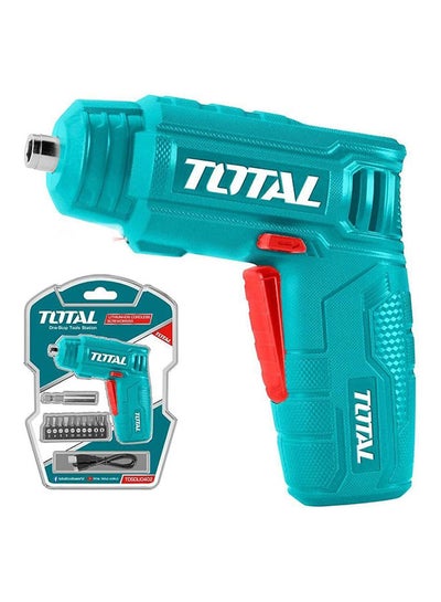 اشتري Battery Screwdriver 4 Volt Blue/Multicolour في مصر