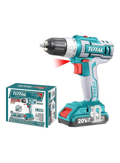 اشتري Tdli20021 Lithium-Ion Cordless Drill (20V) Blue/Multicolour في مصر