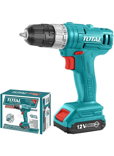 Buy Lithium Ion Cordless Drill 12V 1 Battery Green 10mm in Egypt