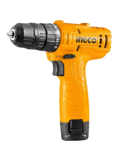 اشتري Cdli12415 Lithium-Ion Cordless Drill Orange في مصر