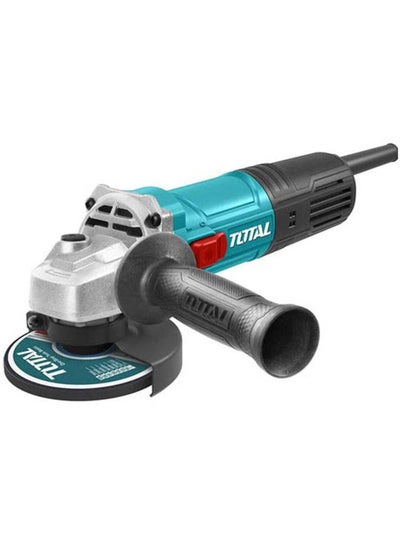 اشتري Tools Angle Grinder 750W, 220-240V 115Mm,12000 Rpm Motor With Auxiliary Handle, Ideal For Carpenters, Builders, Electricians Blue في مصر