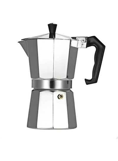 Buy 9-Cup Aluminum Espresso Percolator Coffee Stovetop Maker Mocha Pot Silver in Egypt