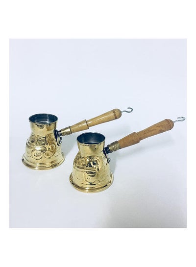 Buy Adecorated Copper Cane Set Gold in Egypt