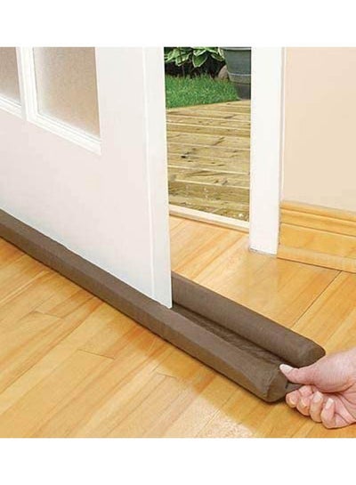 Buy Under Door Safety Block To Prevent Dust And Insect Brown 80cm in Egypt