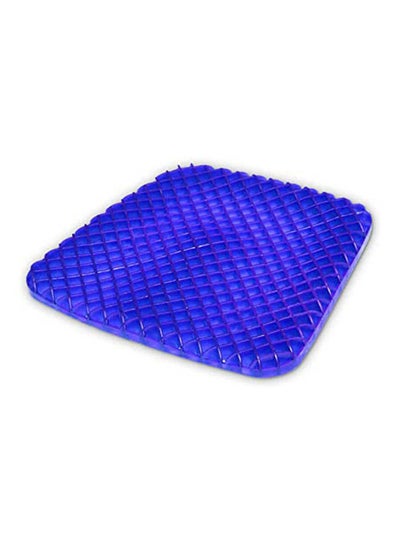 اشتري Gel Seat Cushion Comfort Honeycomb Egg Crate Design Gel Pad Blue 238جرام في مصر