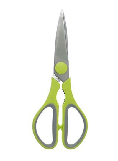 Buy Stainless Steel Kitchen Scissors Green in Egypt