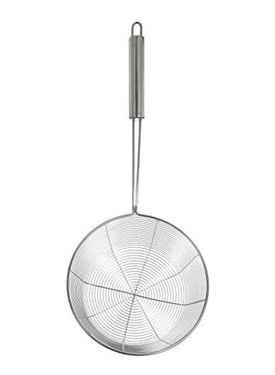 اشتري Stainless Steel Food Strainer With Handle Silver 17سم في مصر