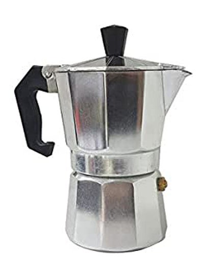 Buy Stove Top Moka Pot/Stove Top Espresso Maker 2 Cups Silver in Egypt