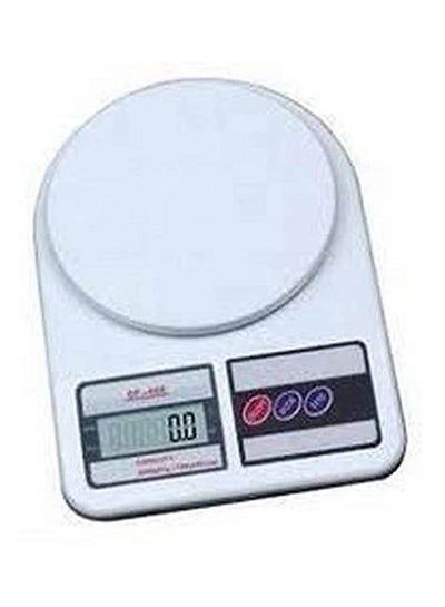Buy Electronic Kitchen Scale 5 Kg White in Egypt