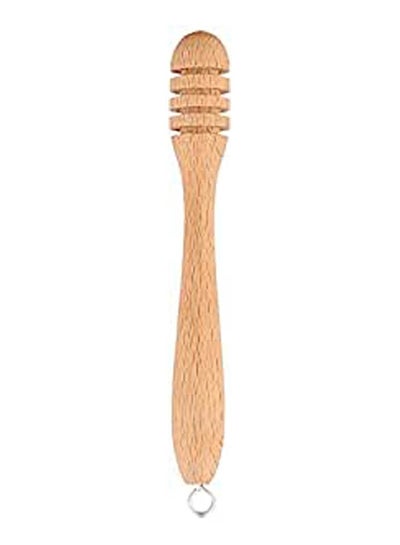 Buy Large Wooden Honey Spoon Beige in Egypt