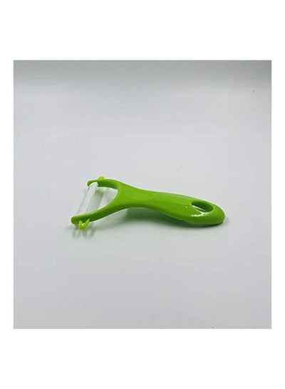 Buy Ceramic 3-Inch Knife And Y-Peeler Set Green in Egypt