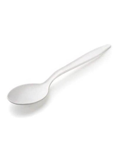 اشتري Plastic Spoon Disposable Nos White في مصر