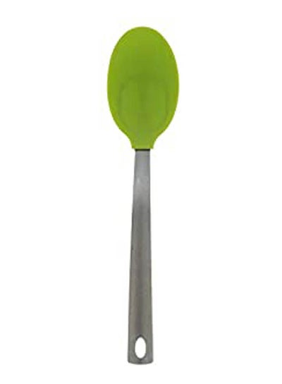 Buy Silicon Ladle With Stainless Steel Hand Green in Egypt