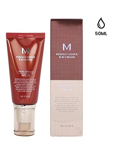 Buy M Perfect Cover BB Cream SPF42 PA+++ Light Beige in UAE