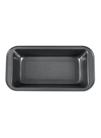 اشتري Carbon Steel Baking Cake Mold Rectangle Non-Stick Bread Toast Mould Loaf Black في مصر