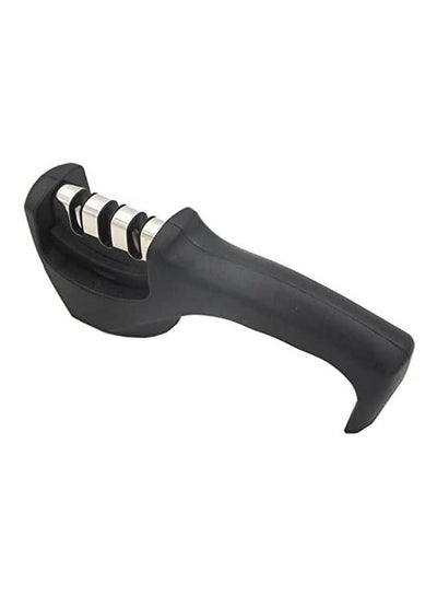 اشتري Kitchen Knife Sharpener - 3-Stage Black في مصر